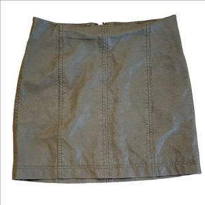 Free People Olive Green Women's Mini Pencil Skirt Size 2